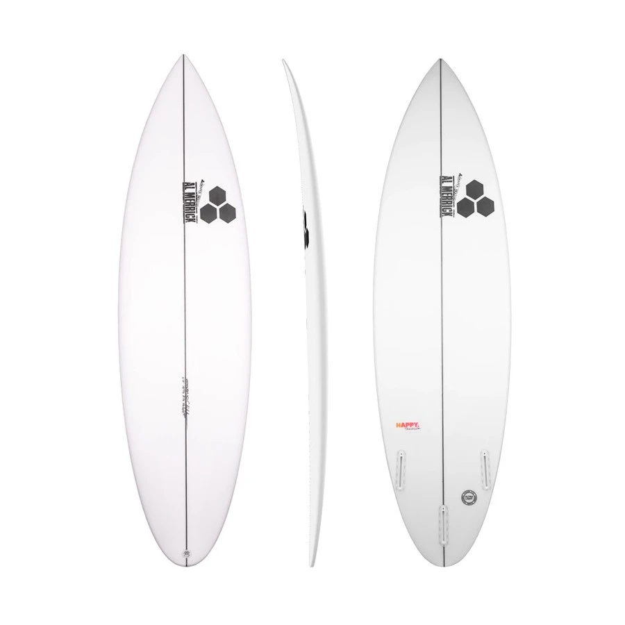 Channel Islands Surboards Happy Traveler Futures Round Pin - White 3 Channel Islands Surboards Happy Traveler Futures Round Pin - White