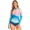 Billabong 2/2 Salty Dayz LS Springsuit Chest Zip Mirage