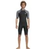 Billabong 2mm Absolute Shorty Back Zip Grey Heather -Sports Nautiques billabong 2mm absolute shorty back zip grey heather