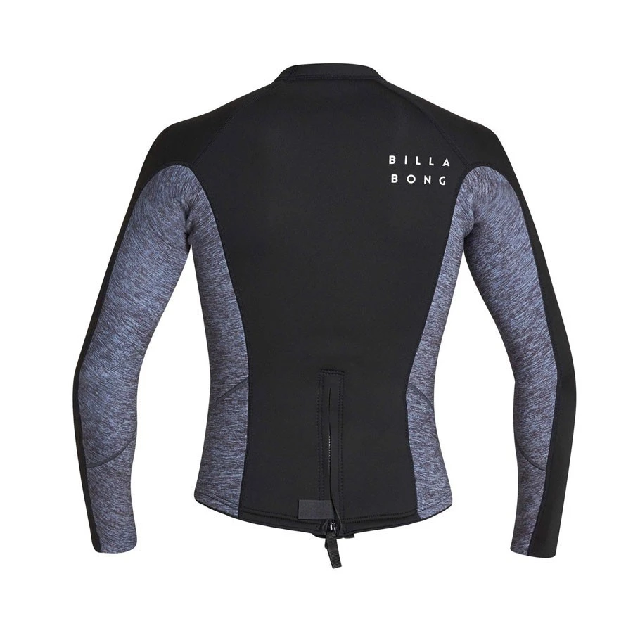 Billabong Top 2mm Absolute Comp Manches Longues Heather Grey 5 Billabong Top 2mm Absolute Comp Manches Longues Heather Grey – Image 3