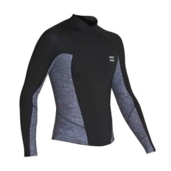Billabong Top 2mm Absolute Comp Manches Longues Heather Grey