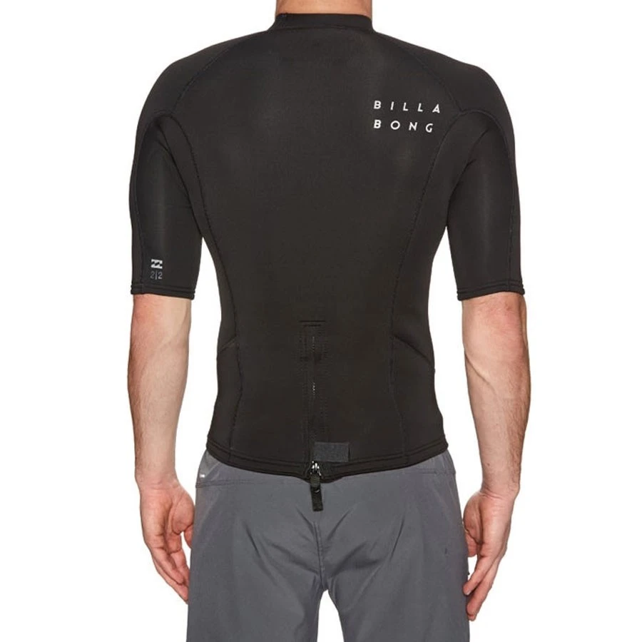 Billabong Top 2mm Absolute Manches Courtes Black Silver 5 Billabong Top 2mm Absolute Manches Courtes Black Silver – Image 3