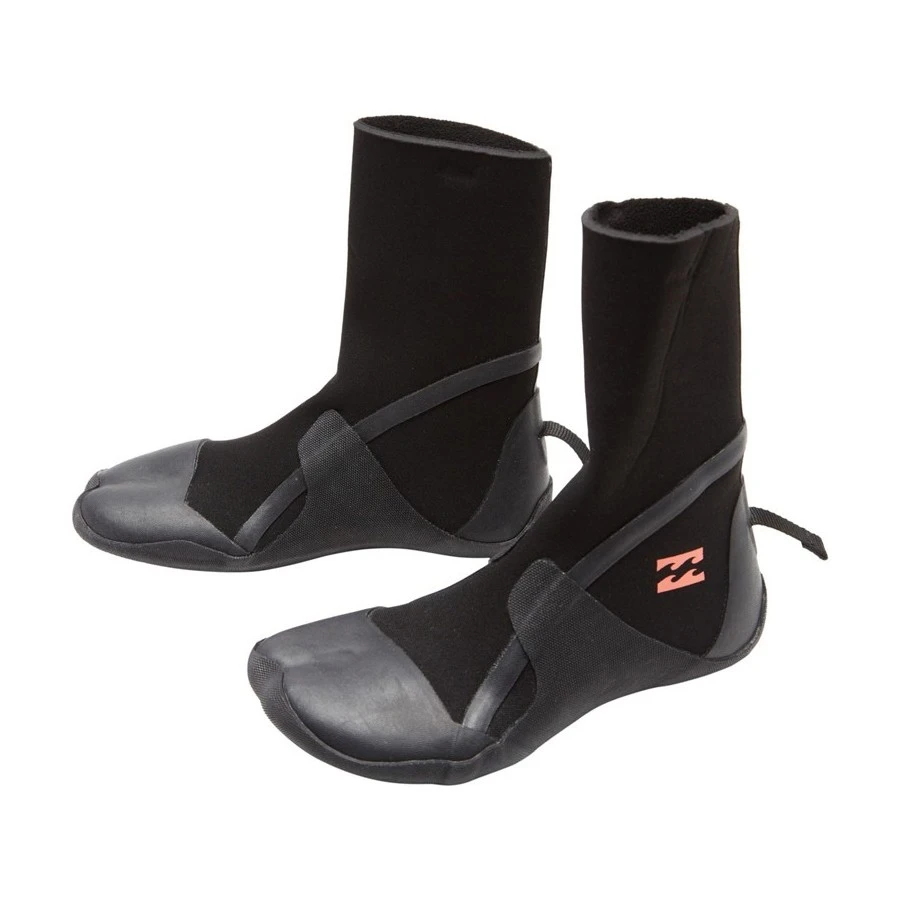 Chaussons Femme Billabong Synergy 5mm Split Toe - Black 3 Chaussons Femme Billabong Synergy 5mm Split Toe - Black