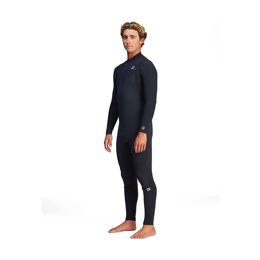 Combinaison Billabong Furnace Comp 3/2 Mm Chest Zip - Black 3 Combinaison Billabong Furnace Comp 3/2 Mm Chest Zip - Black