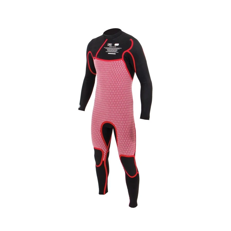 Combinaison Double Black 3/2mm Chest Zip Ocean & Earth - Black 7 Combinaison Double Black 3/2mm Chest Zip Ocean & Earth - Black – Image 5