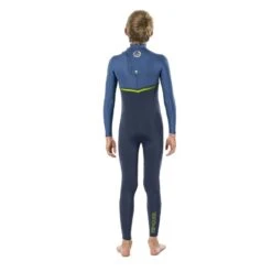 Combinaison Junior Rip Curl Flashbomb 5/3 Chest Zip Blue -Sports Nautiques combinaison junior rip curl flashbomb 53 chest zip blue 3