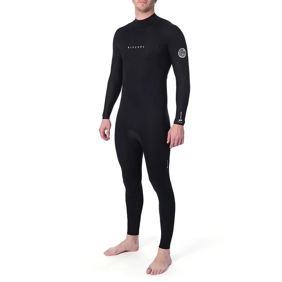 Combinaison Rip Curl Dawn Patrol 4/3 Back Zip Black 3 Combinaison Rip Curl Dawn Patrol 4/3 Back Zip Black
