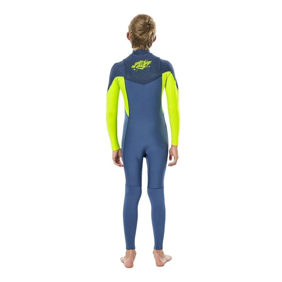 Combinaison Rip Curl Dawn Patrol 4/3 Chest Zip Blue 5 Combinaison Rip Curl Dawn Patrol 4/3 Chest Zip Blue – Image 3