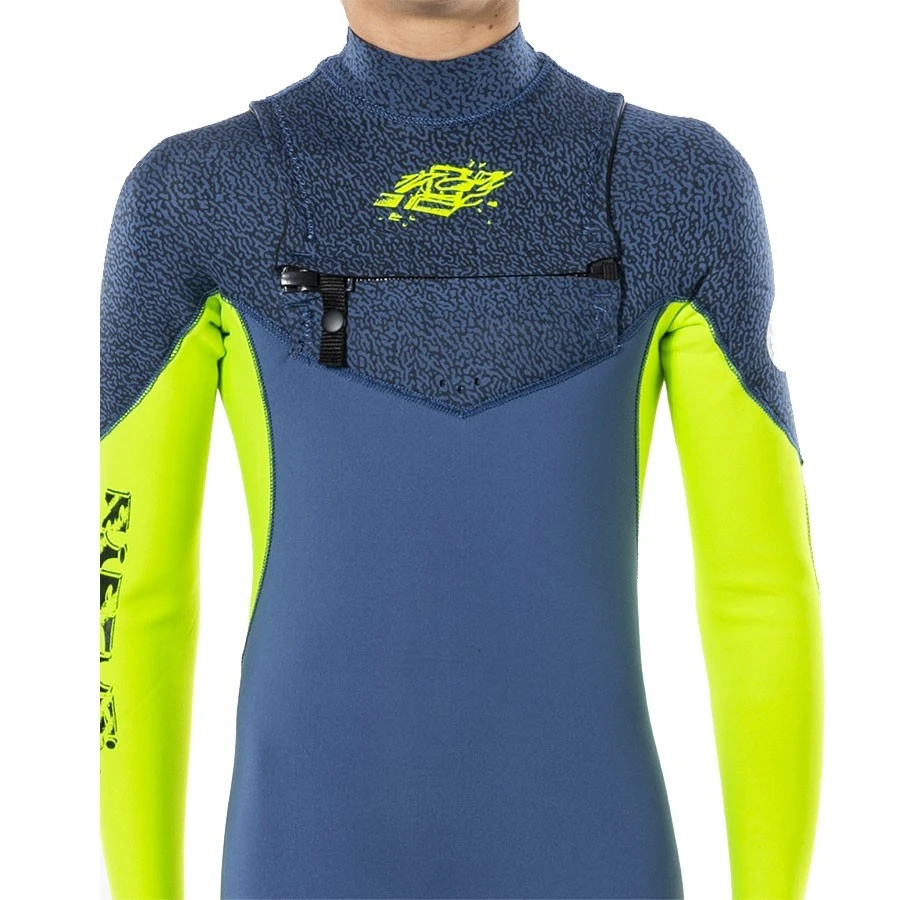Combinaison Rip Curl Dawn Patrol 4/3 Chest Zip Blue 6 Combinaison Rip Curl Dawn Patrol 4/3 Chest Zip Blue – Image 4