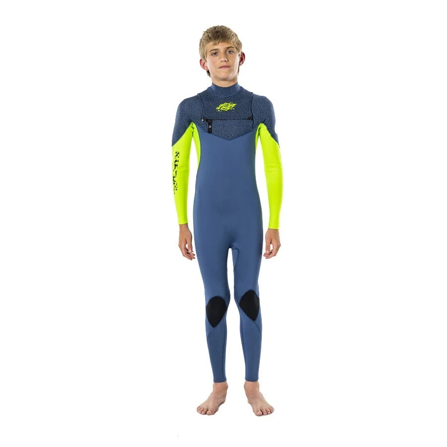 Combinaison Rip Curl Dawn Patrol 4/3 Chest Zip Blue 3 Combinaison Rip Curl Dawn Patrol 4/3 Chest Zip Blue