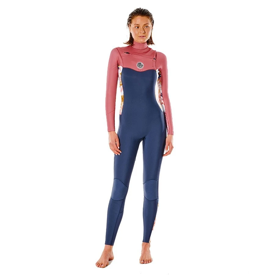 Combinaison Rip Curl Dawn Patrol 4/3 Chest Zip Slate Rose 4 Combinaison Rip Curl Dawn Patrol 4/3 Chest Zip Slate Rose – Image 2