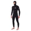 Combinaison Rip Curl E Bomb Zip Free 5/4 Hooded Black 2 Combinaison Rip Curl E Bomb Zip Free 5/4 Hooded Black -Sports Nautiques combinaison rip curl e bomb zip free 54 hooded black