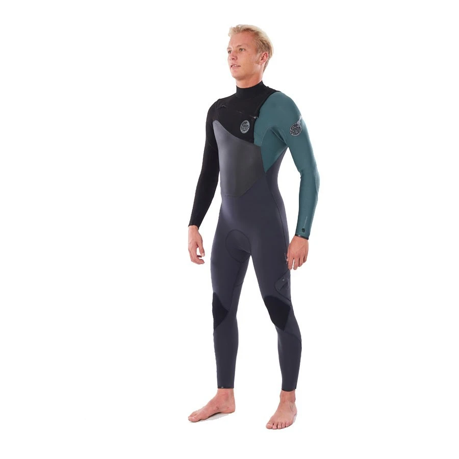 Combinaison Rip Curl FlashBomb 3/2 Chest Zip Green 3 Combinaison Rip Curl FlashBomb 3/2 Chest Zip Green