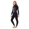 Combinaison Rip Curl FlashBomb 5/3 Chest Zip Black -Sports Nautiques combinaison rip curl flashbomb 53 chest zip black