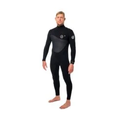 Combinaison Rip Curl FlashBomb Heatseeker E7 4/3 Zip Free - Black
