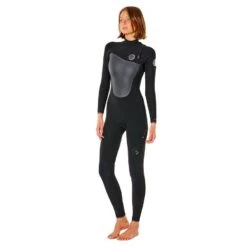 Combinaison Rip Curl FlashBomb Heatseeker E7 4/3 Zip Free Black