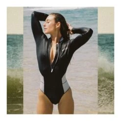 Combinaison Springsuit Wallien Nikki Van Dijk - Retro Monochrome -Sports Nautiques combinaison springsuit wallien nikki van dijk retro monochrome 4