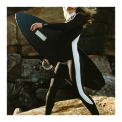 Combinaison Wallien Nikki Van Dijk 3/2 Mm - Retro Monochrome -Sports Nautiques combinaison wallien nikki van dijk 32 mm retro monochrome 7