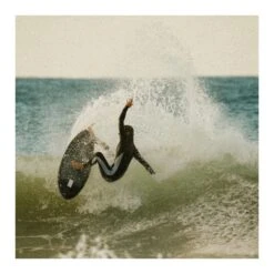 Combinaison Wallien Nikki Van Dijk 3/2 Mm - Retro Monochrome -Sports Nautiques combinaison wallien nikki van dijk 32 mm retro monochrome 8