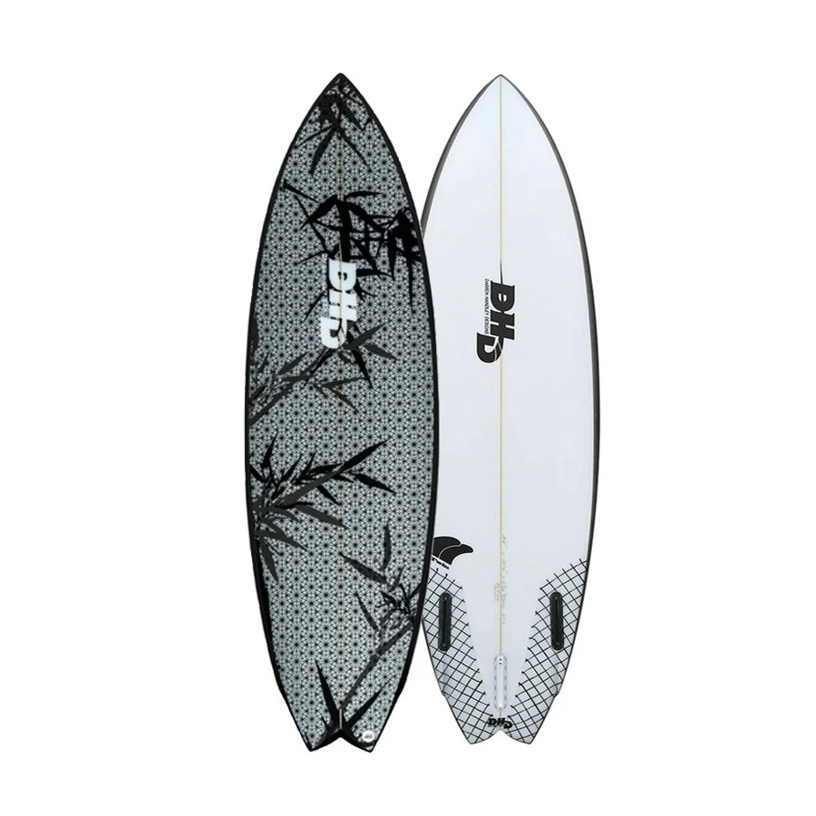 DHD Twin Fin 6'4 Bamboo 3 DHD Twin Fin 6'4 Bamboo