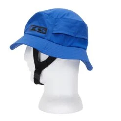 FCS Essential Surf Bucket Hat Heather Blue -Sports Nautiques fcs essential surf bucket hat heather blue 1