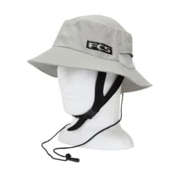 FCS Essential Surf Bucket Hat Light Grey