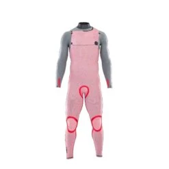 Ion Seek Amp Semidry 3/2mm Front Zip Black -Sports Nautiques ion seek amp semidry 32mm front zip black 3