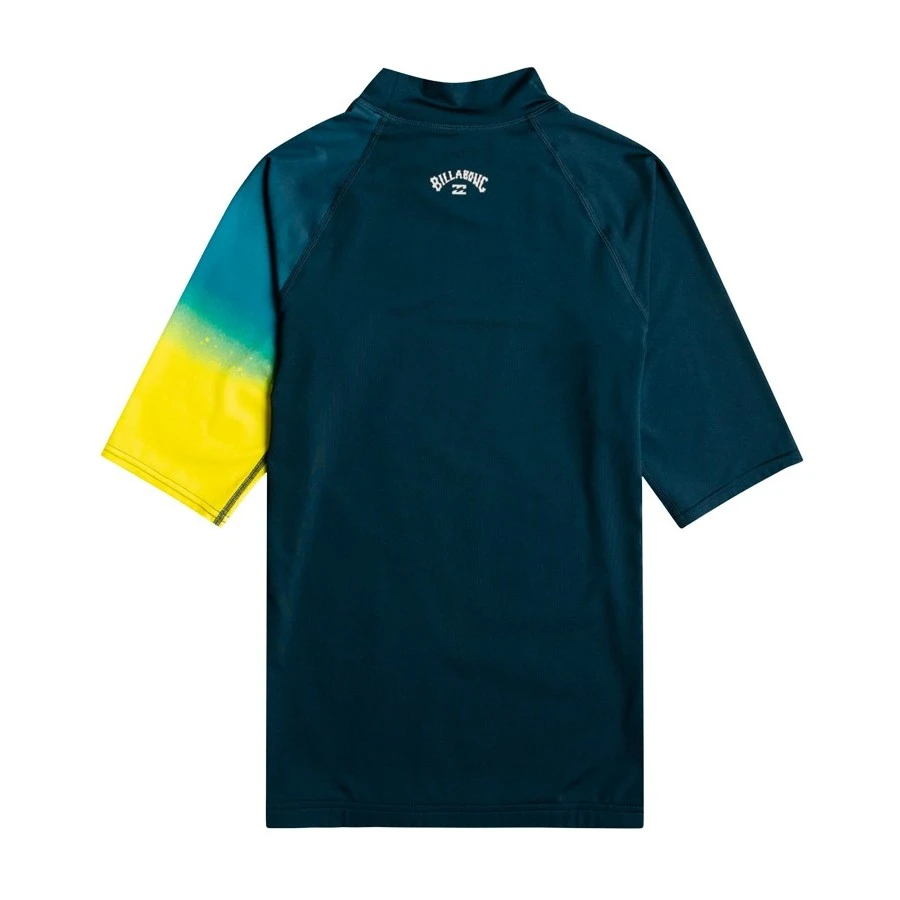 Lycra Enfant Manches Courtes Billabong Contrast - Navy 4 Lycra Enfant Manches Courtes Billabong Contrast - Navy – Image 2