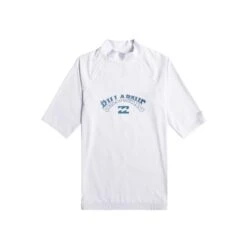 Lycra Manches Courtes Billabong Arch - White