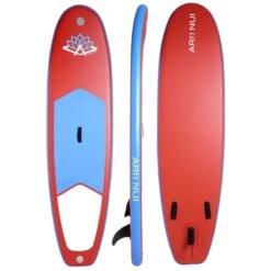 Pack Stand Up Paddle Ari'Inui Mahana 10' Red -Sports Nautiques pack stand up paddle ari inui mahana 10 red 1