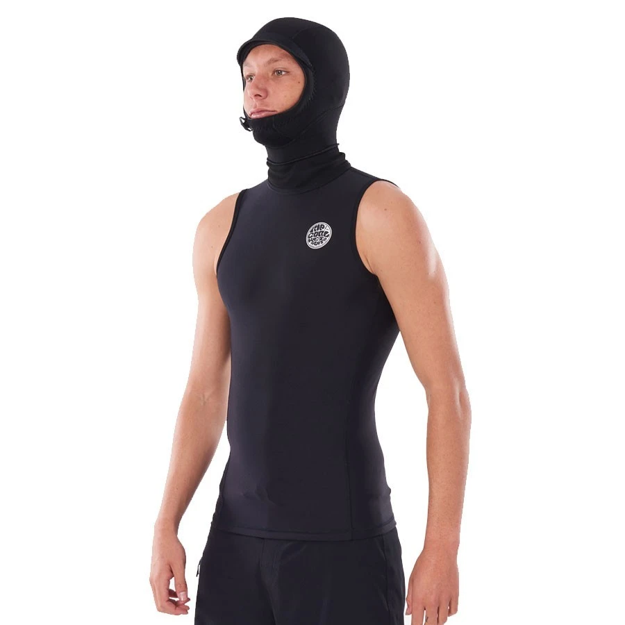 Rip Curl Lycra Flashbomb Polypro Hood Vest 3 Rip Curl Lycra Flashbomb Polypro Hood Vest