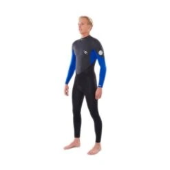 Rip Curl Omega 4/3 Back Zip - Blue 9 Rip Curl Omega 4/3 Back Zip - Blue -Sports Nautiques rip curl omega 43 back zip blue 1