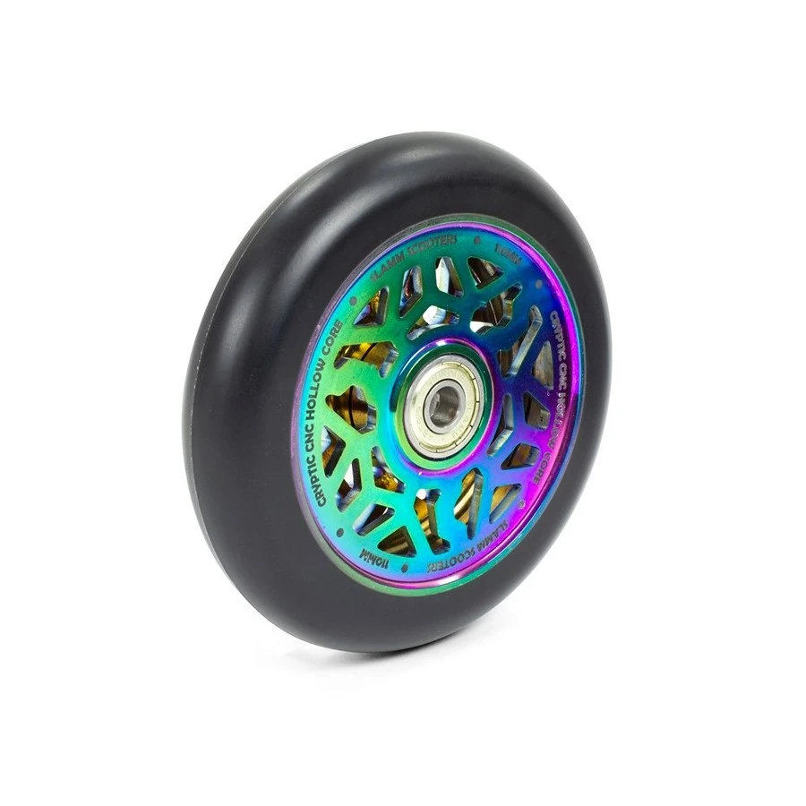 Roues Slamm Cryptic Hollow Core 110 Mm - Neochrome 4 Roues Slamm Cryptic Hollow Core 110 Mm - Neochrome – Image 2