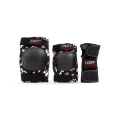 Set De Protections Enuff Skulls Junior Ramp Pad - Black -Sports Nautiques set de protections enuff skulls junior ramp pad black 1