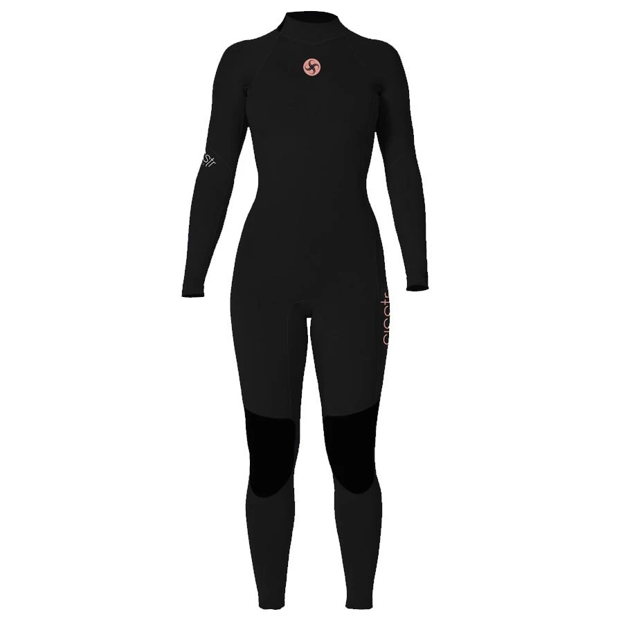 Sisstrevolutions 7 Seas 3/2 Backzipby Vissla - Black 5 Sisstrevolutions 7 Seas 3/2 Backzipby Vissla - Black – Image 3