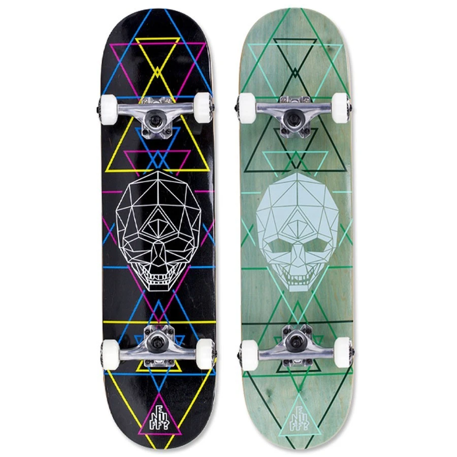Skateboard Enuff Geo Skull 8.0" 3 Skateboard Enuff Geo Skull 8.0"