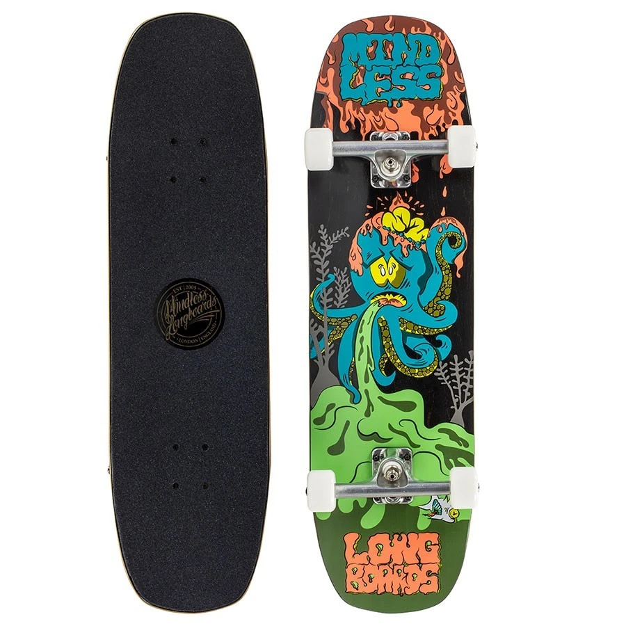 Skateboard Mindless Octopuke 8.75" - Orange / Green 3 Skateboard Mindless Octopuke 8.75" - Orange / Green