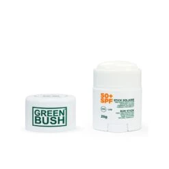 Stick De Protection Solaire Green Bush SPF50+ Blanc