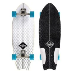 Surfskate Mindless Fish Tail White