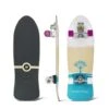 Surfskate SMOOTHSTAR JOHANNE DEFAY 32.5" Teal/White