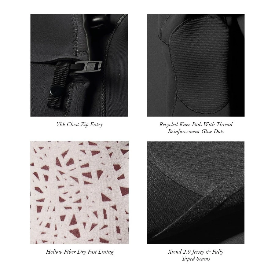 Vissla 7 Seas 4/3 Mm - Black 2 6 Vissla 7 Seas 4/3 Mm - Black 2 – Image 4