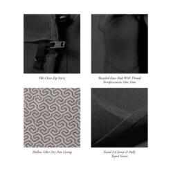 Vissla 7 Seas 5/4/3 Mm Boys Hooded - Phantom -Sports Nautiques vissla 7 seas 543 mm boys hooded phantom 3