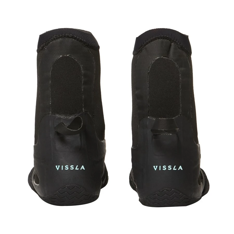 Vissla Chaussons 7 Seas 5mm Round Toe - Black 6 Vissla Chaussons 7 Seas 5mm Round Toe - Black – Image 4