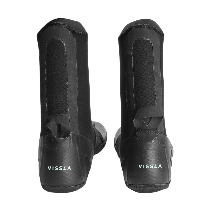 Vissla Chaussons High Seas 5mm Round Toe - Black 5 Vissla Chaussons High Seas 5mm Round Toe - Black – Image 3