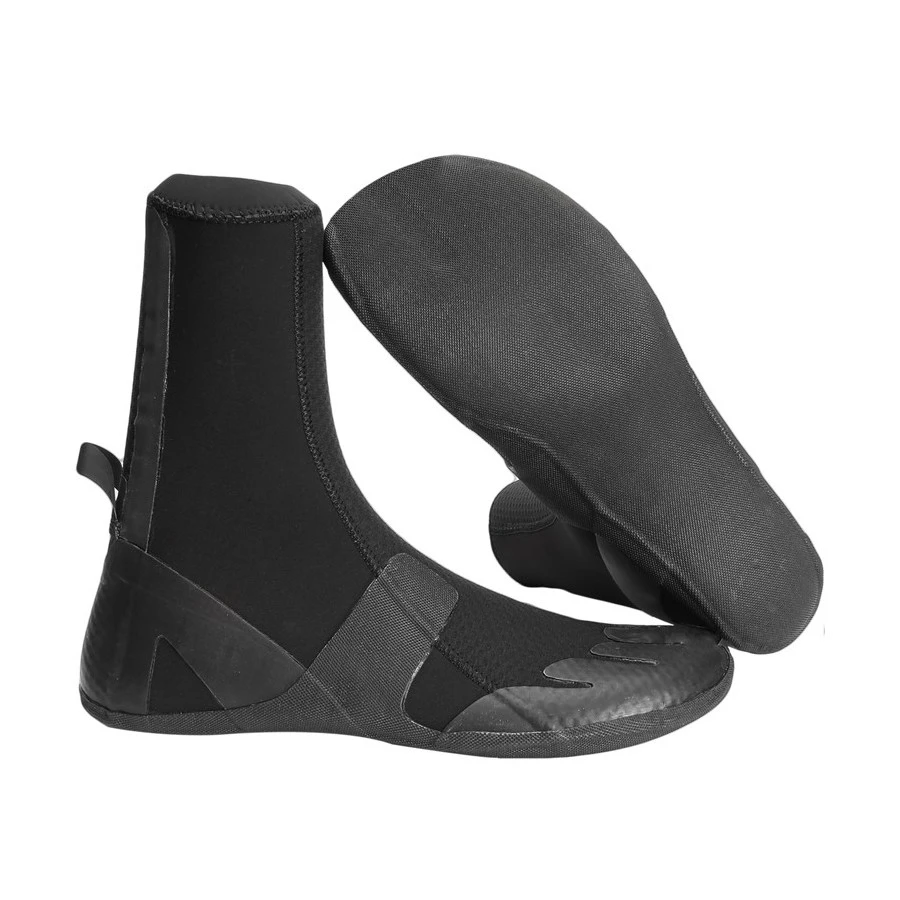 Vissla Chaussons High Seas 5mm Round Toe - Black 3 Vissla Chaussons High Seas 5mm Round Toe - Black