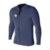 Vissla Top 2mm Solid Sets Front Zip - Night -Sports Nautiques vissla top 2mm solid sets front zip night