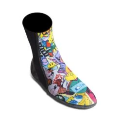 Wetty - Chaussons Néoprène 3mm - Arty Serie Charly