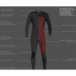 Xcel Women's Axis X 3/2 Graphite -Sports Nautiques xcel women s axis x 32 graphite 1